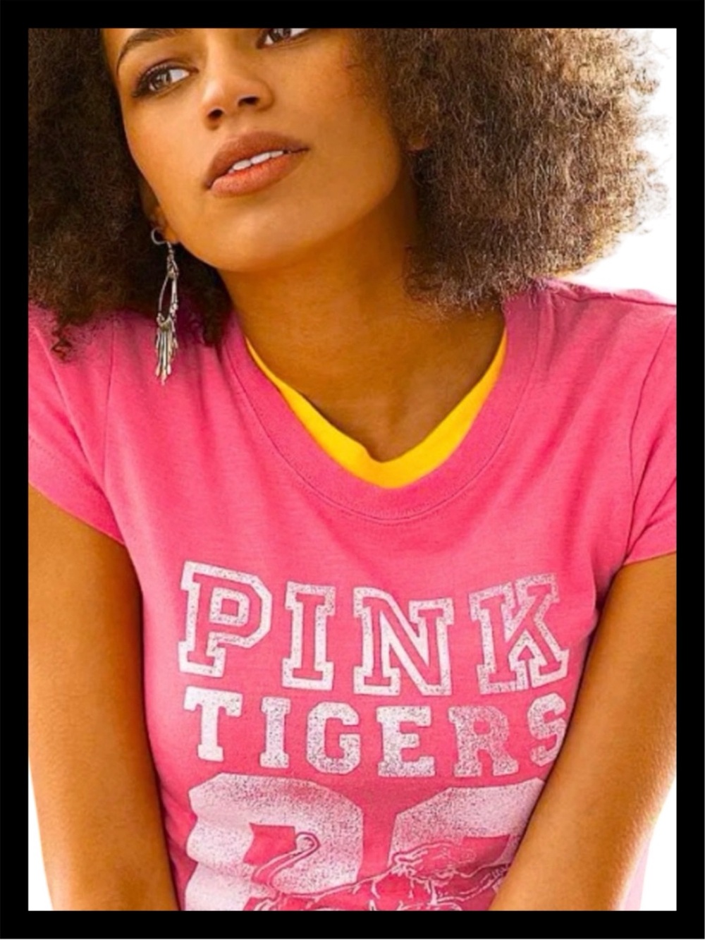💕ⓅⒾⓃⓀ ⓋⓈ VINTAGE/VHTF/RARE “PINK TIGERS” Tee💕
